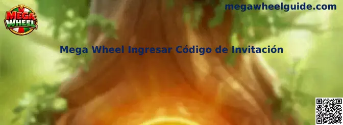 Plataforma Mega Wheel ingresar código de invitación